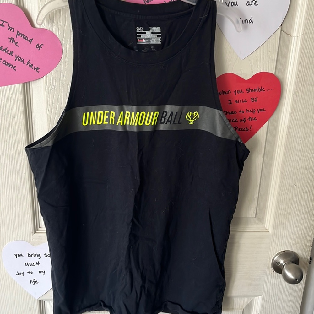 Youth Under Armour Bball Tank. Size XL